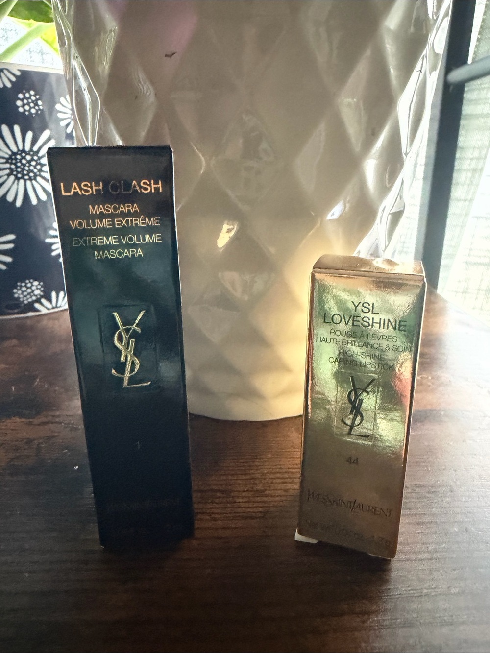 Yves Saint Laurent Lash Clash Mascara & LoveShine Lipstick Set